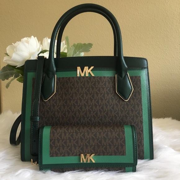 Michael Kors Handbags - Michael Kors Montgomery Large Satchel & wallet